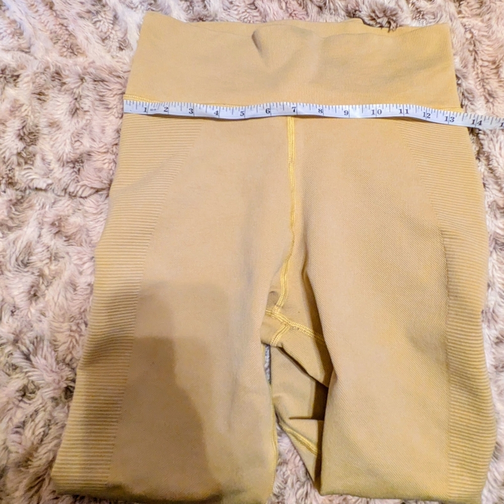 OFFLINE By Aerie Ribbed Texture Compression Leggings 🩷💚🩷 - Picture 5 of 8